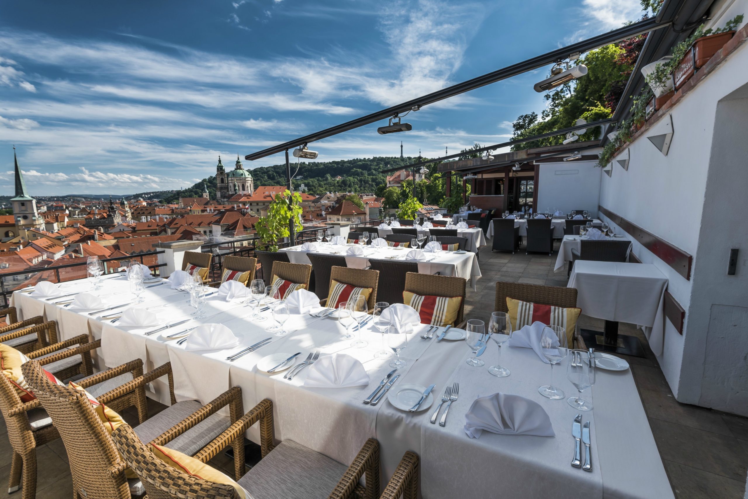 The Best Rooftop Restaurants in Prague: Dining with a View