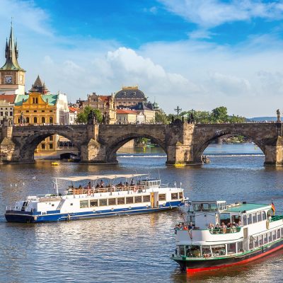 Prague from another angle: city and river